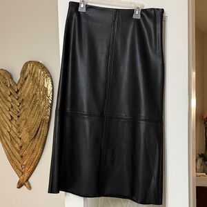 Frank Lyman Design Black A-Line Skirt